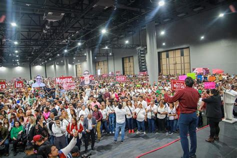 Emotivo apoyo de más 8 Mil reynosenses a Claudia Sheinbaum y Carlos