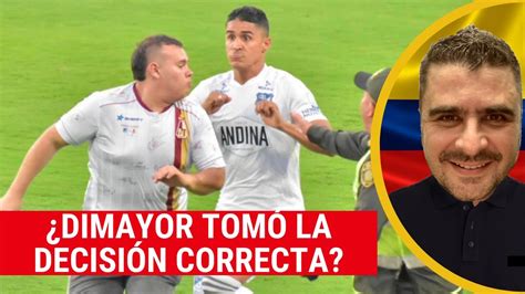 Urgente Dimayor Tom Decisi N De Tolima Vs Millonarios Decisi N