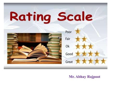 Rating Scale | PPT