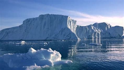 Icebergs in the Greenland Sea. Global wa... | Stock Video | Pond5