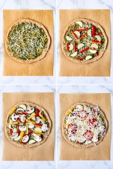 Homemade Whole Wheat Veggie Pizza Recipe House Of Nash Eats