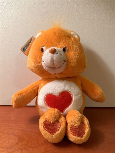 Mavin Care Bears Tenderheart Bear Plush New