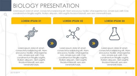 Creative Biology Presentation | Free PowerPoint Template