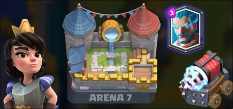 Deck Para Arena 7 Princesa Sparky E Mago De Gelo Clash Royale Dicas