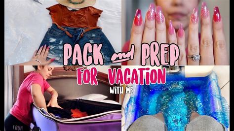 Getting Ready For Vacation Pack And Prep With Me For Florida Sharlene