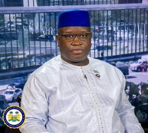 The Th President His Excellency Julius Maada Bio Turns Today