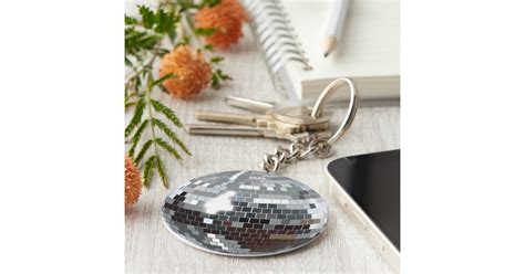 Disco Ball Keychain | Zazzle