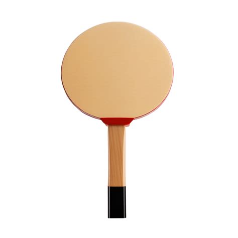 Ping Pong Paddle Against Transparent Background 47826319 Png