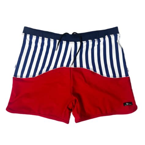 Kit Tal Pai Tal Filho Bermuda Sunga Boxer Marinheiro Listra Azul Marinho