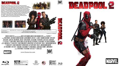 Deadpool 2 De Blu Ray Cover Dvdcovercom