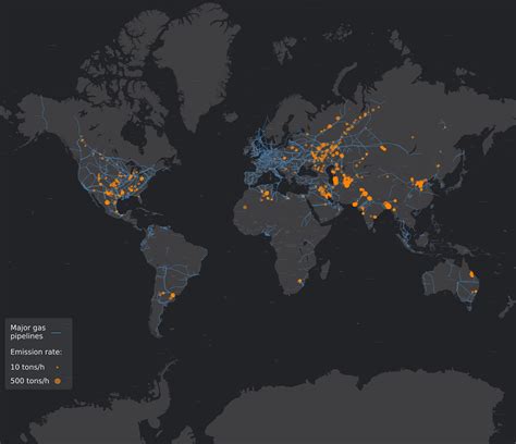 Copernicus Sentinel 5P Reveals Global Methane Emissions Hotspots