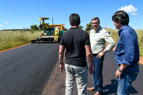 Em Costa Rica Governo Do Estado Entrega Primeiro Trecho Da MS 316