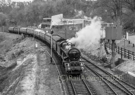 Gwr King Edward Ii Arrives Into Highley Severn Valley Railway