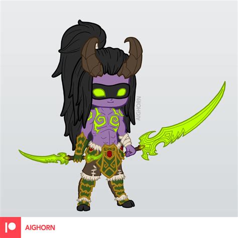 Cute Genji Illidan by Redded on DeviantArt