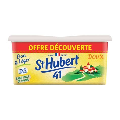 Margarine Doux Mat Gr St Hubert La Plaquette De G Prix