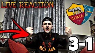 QUARTI Roma Lecce 3 1 LIVE REACTION Di UN TIFOSO ROMANISTA By