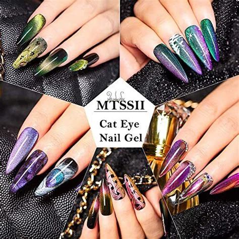 Mtssii Cat Eye Gel Vernis Ongles Chameleon Gel Magn Tique Soak Off Uv