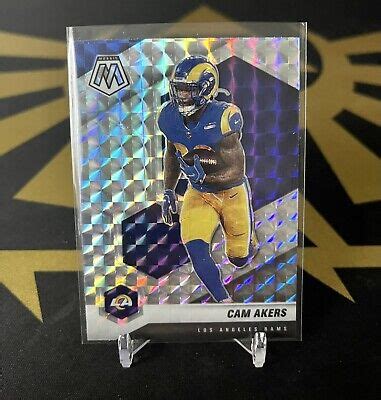 2021 Panini Mosaic CAM AKERS SILVER Mosaic PRIZM 119 LOS ANGELES RAMS