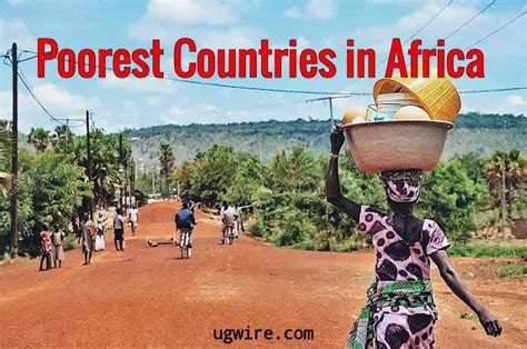 Poorest Country in Africa 2022 Top 20 Countries - UGWIRE