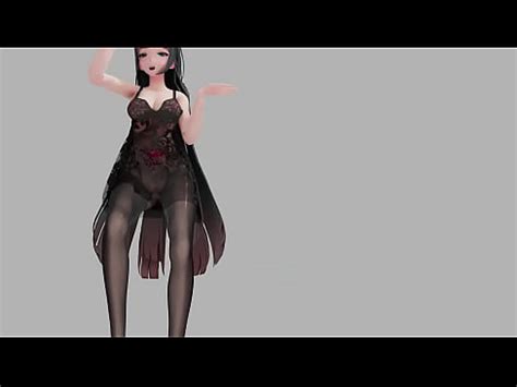 Honkai Impact Raiden Mei Strip Dance Show Hentai R Mmd D Soft Dark Green Hair Clip