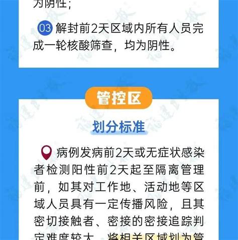 速看！封控区、管控区、防范区，一图读懂他们的区别！ 地方 公告 小区