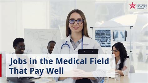 Jobs In The Medical Field That Pay Well Youtube