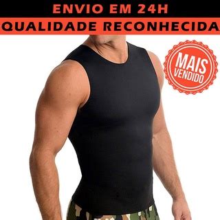 Slim Alta Compressão Postura Cinta Modeladora Masculina Fitness