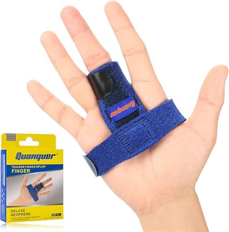 Finger Spint Mallet Finger Brace By Quanquer  Trigger Finger Splint Amazon Ca Health