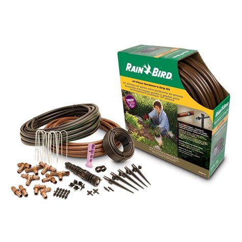 Rain Bird All-in-One Gardener's Drip Kit-GRDNERKTS - The Home Depot