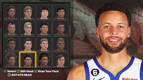 Nba 2k24 Steph Curry Face Creation Best Face Creation 2k24 Youtube