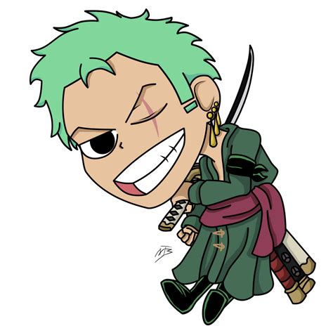 Chibi Zoro By Cosmerart On Deviantart