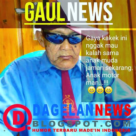 GAMBAR LUCU KAKEK NENEK GAUL - DAGELAN NEWS