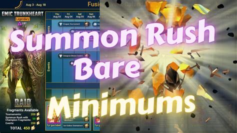 RAID Emic Fusion Shard Plan Summon Rush Pulls YouTube