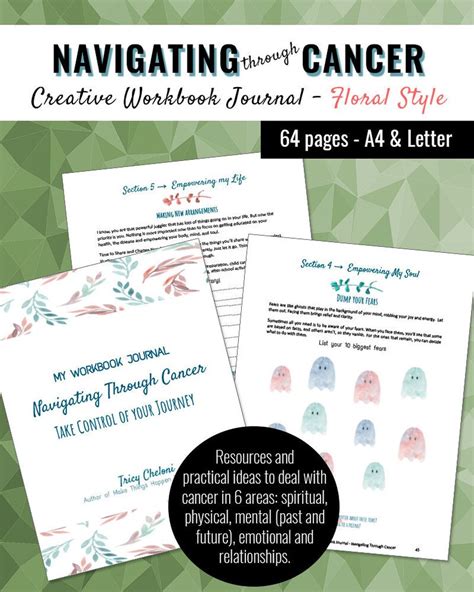 Cancer Journal Fight Cancer Journal Printable Journal Journal Prompts Cancer Journey Notebook