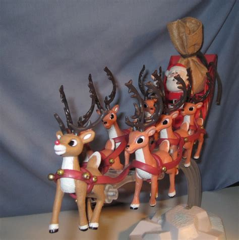 Toy Review Rudolph The Red Nose Reindeer Santas Musical Sleigh