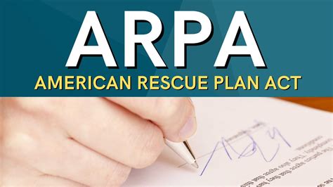 The American Rescue Plan Act Of 2021 ARPA Breakdown YouTube