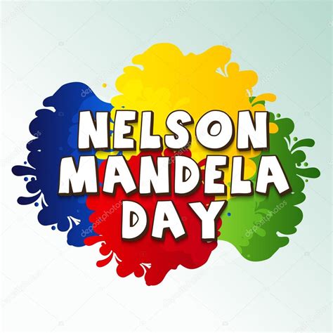 International Nelson Mandela Day. Stock Vector by ©SSDN 114987456