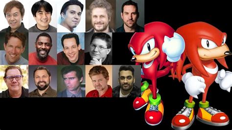 Video Game Voice Comparison- Knuckles The Echidna (Sonic)