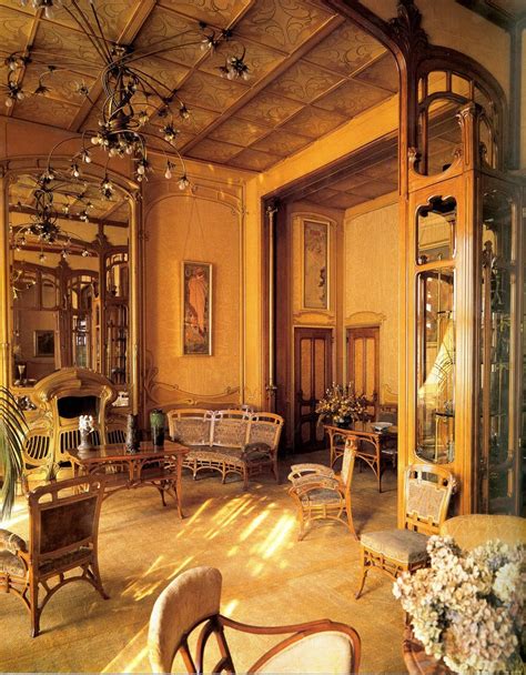 Modernist Living Room in Belgium, designed by Victor Horta. [1247x1600 ...