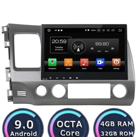 Roadlover Android Car Multimedia Autoradio Player For Honda Civic