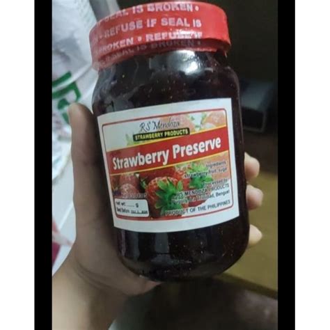 STRAWBERRY JAM FROM BAGUIO(MEDIUM ONLY) | Shopee Philippines