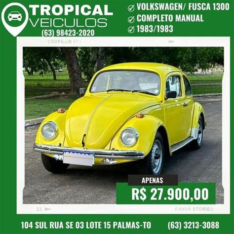 Volkswagen Fusca Usados E Novos Em To