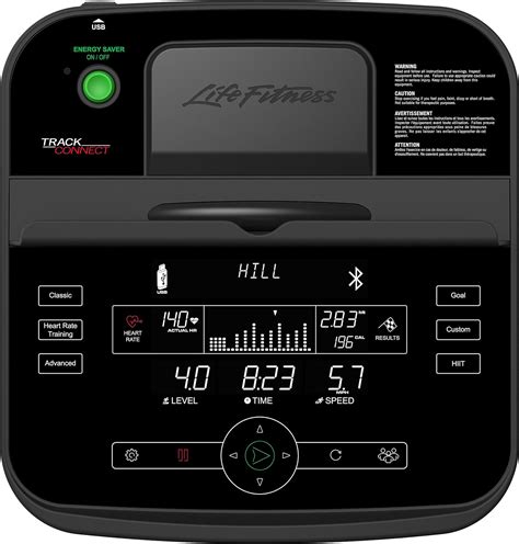 Life Fitness E1 Cross Trainer Elliptical Exercise Machine with Track