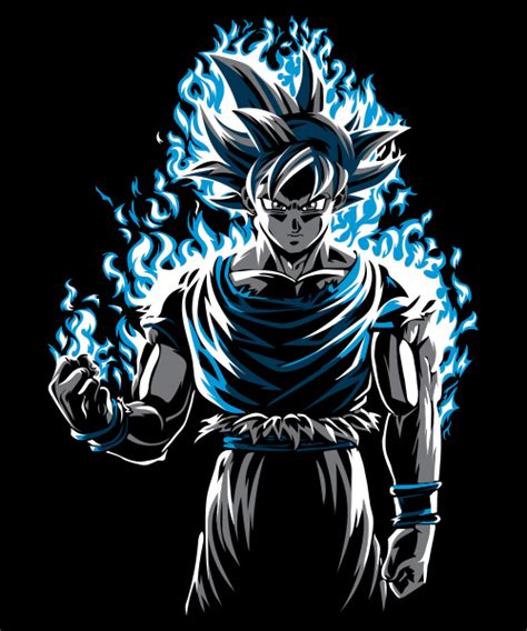 Camiseta Unisex Dragon Ball Z Goku Super Saiyan Blue Mandragora Store