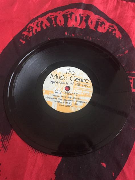 Sex Pistols Anarchy In The UK 1976 Acetate Discogs