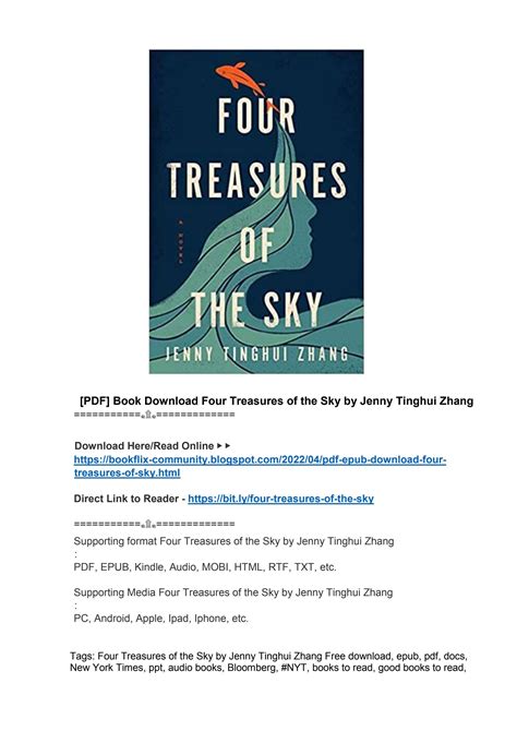 Pdf Free Audiobook Four Treasures Of The Sky By Jenny Tinghui Zhang