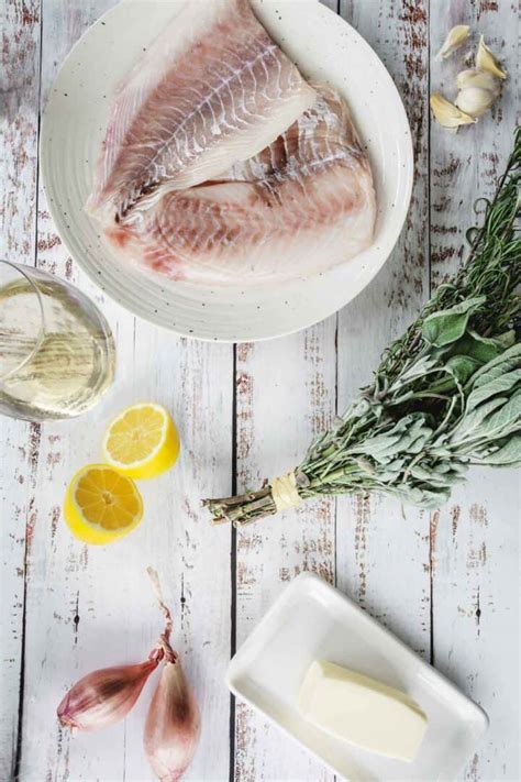 Classic White Fish in White Wine Sauce : At the Immigrant's Table