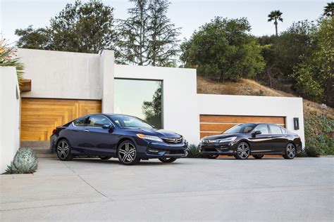 2017 Honda Accord Sedan Touring and Accord Coupe Touring