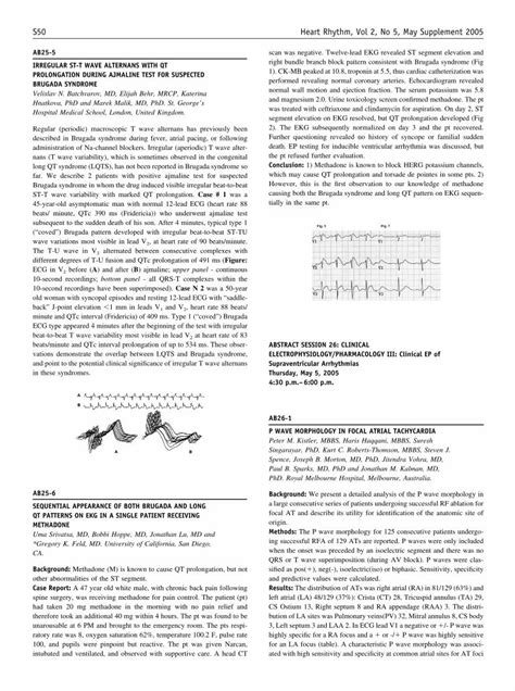 Pdf P Wave Morphology In Focal Atrial Tachycardia Dokumen Tips