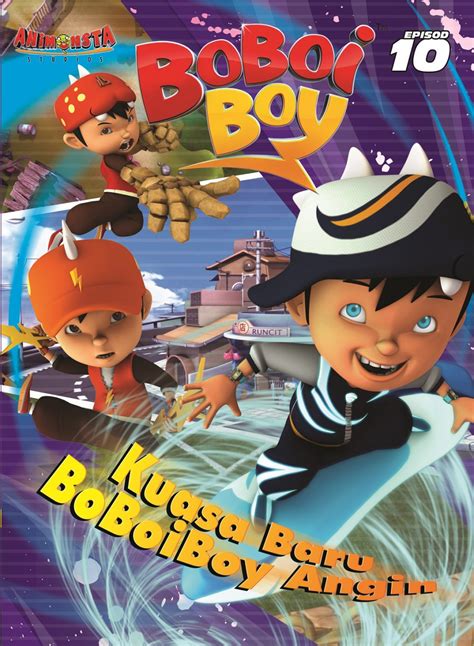 Boboiboy Kuasa Baru Boboiboy Angin 10 Buku Pts